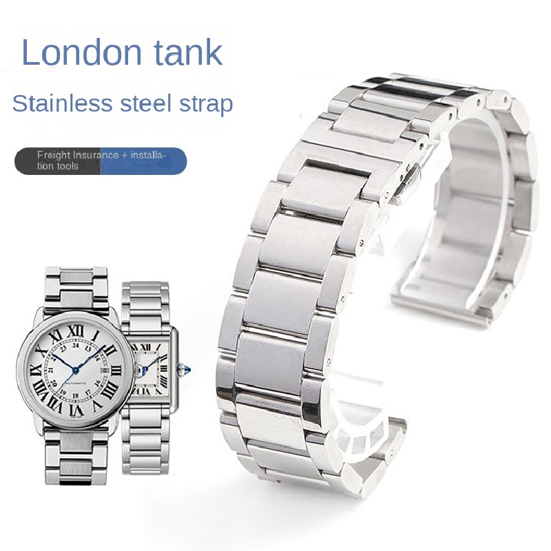Cartier Watch Tank - For Cartier London Watch Strap Tank