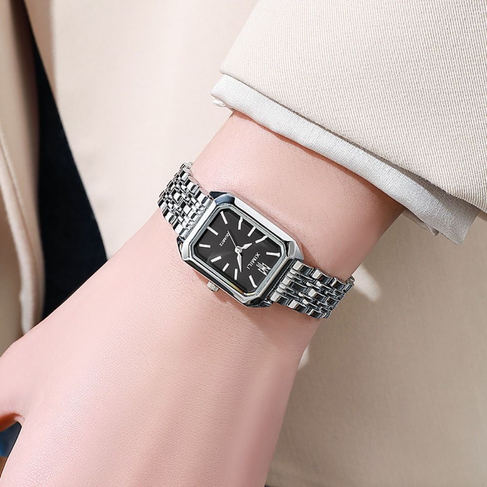 Fashion Stainless Steel Quartz - Canvas Strap Watch 评论和价格