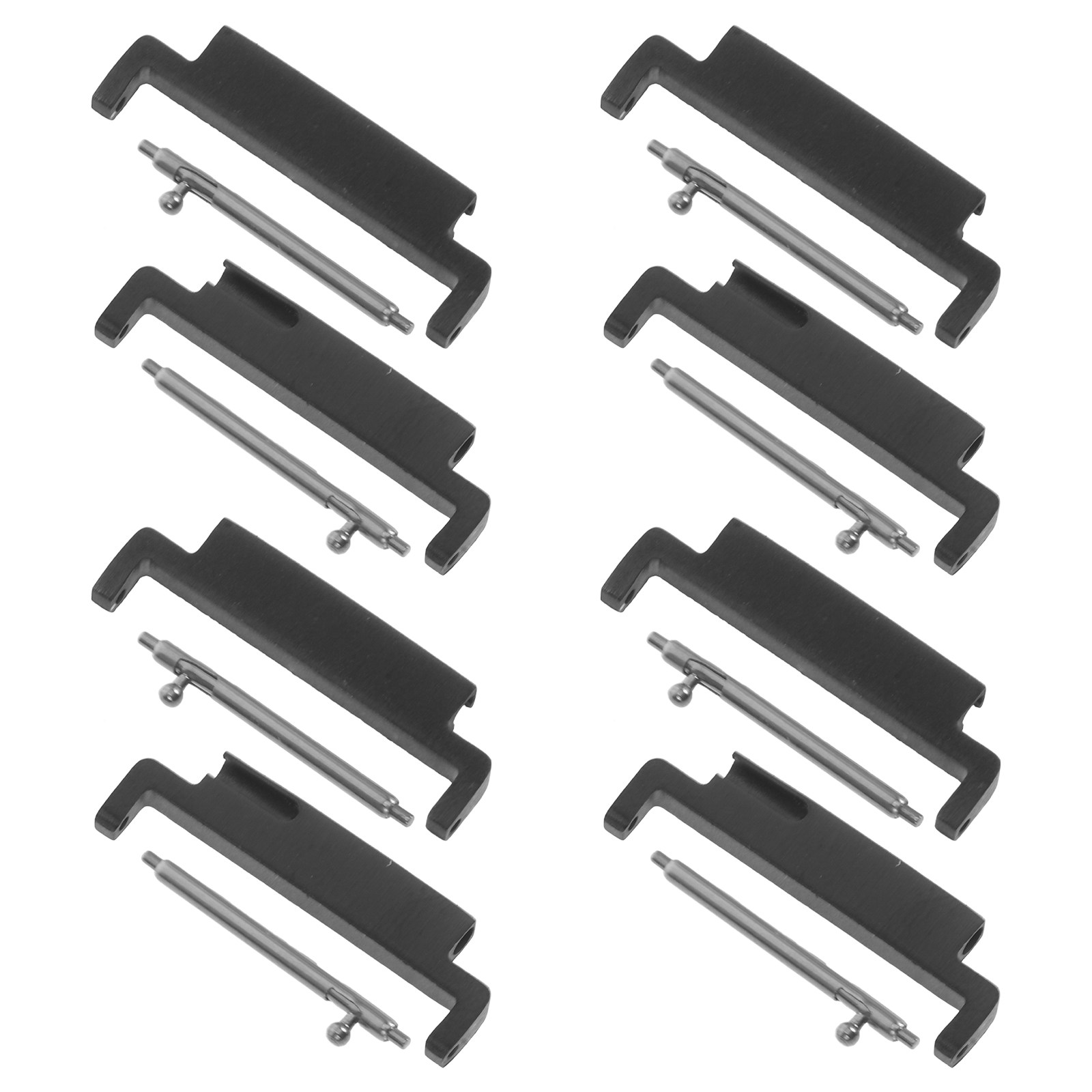 8Sets Watch Band Adapter Stain - Strap Change Adapter 评论和价格