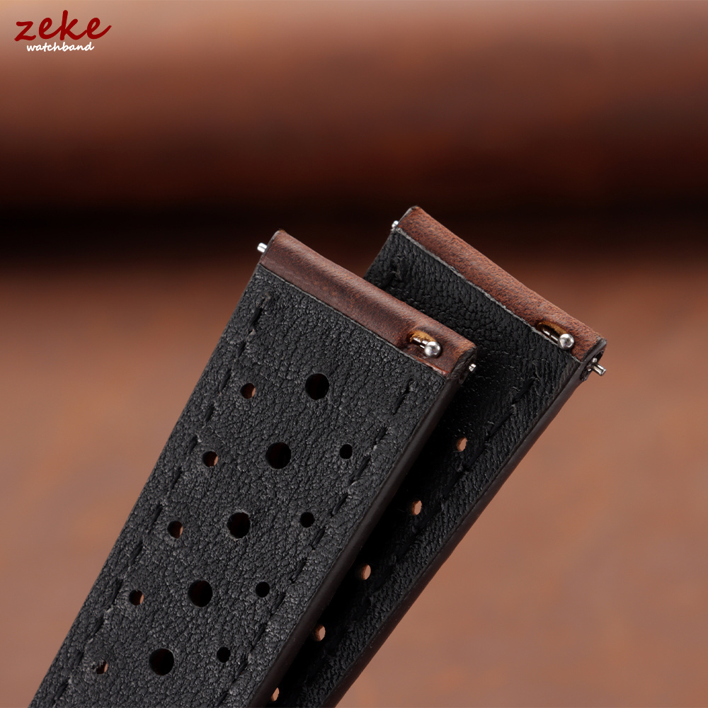 Vintage Racing Leather Watch S - Leather Strap Quick Release 评论和价格