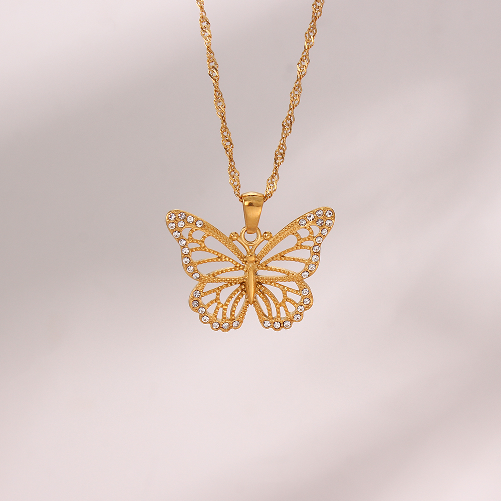 E.B.belle Jewelry Stainless St - Butterfly Clasp Deployant 评论和价格