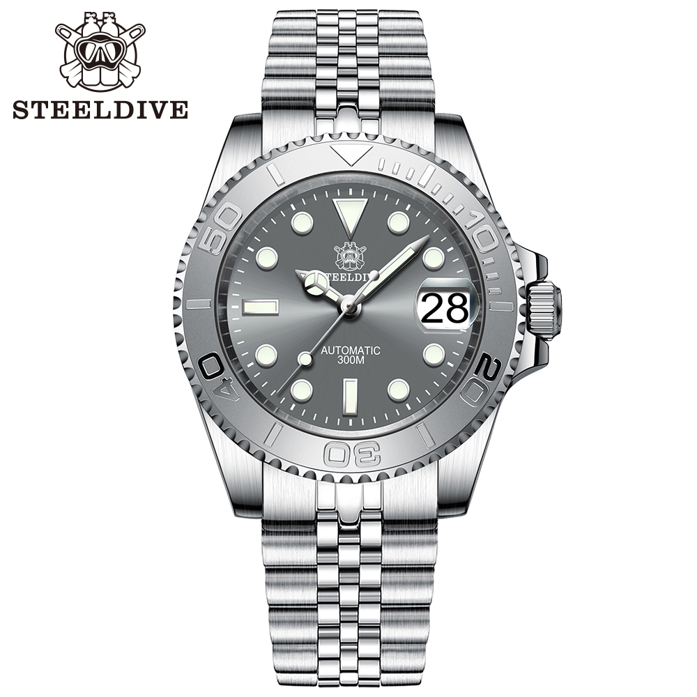 NEW STEELDIVE Gray Water Ghost - Rolex Watch Submariner 评论和价格