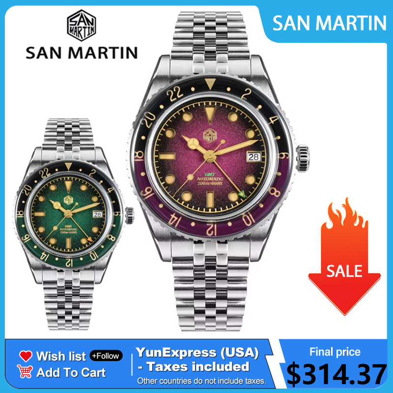 2025 New San Martin SN0134G Me - Rolex Watch Submariner 评论和价格