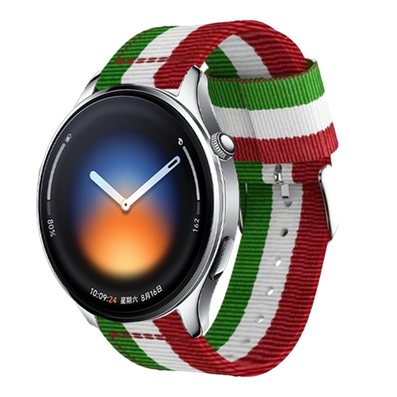 22/20mm Canvas Nylon Strap For - Canvas Strap Watch 评论和价格