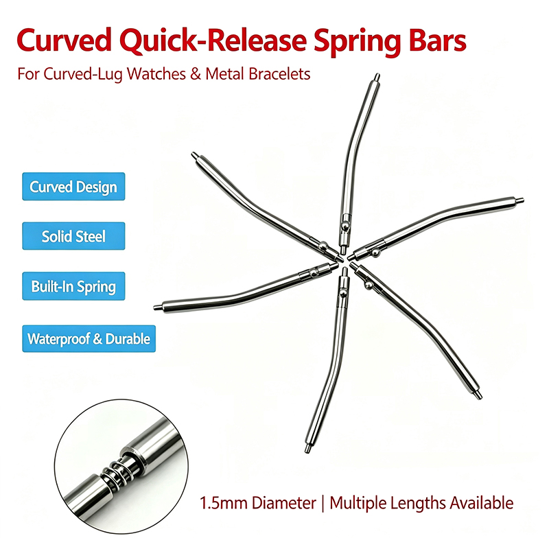 Dia 1.5mm Curved Quick Release - Curved Spring Bar 评论和价格