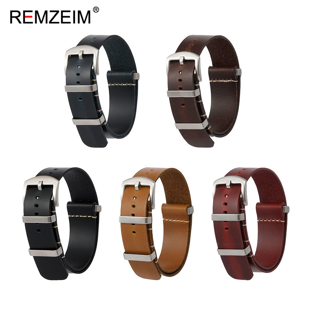 18mm 20mm 22mm 24mm Men Calfsk - Suede Strap Watch 评论和价格