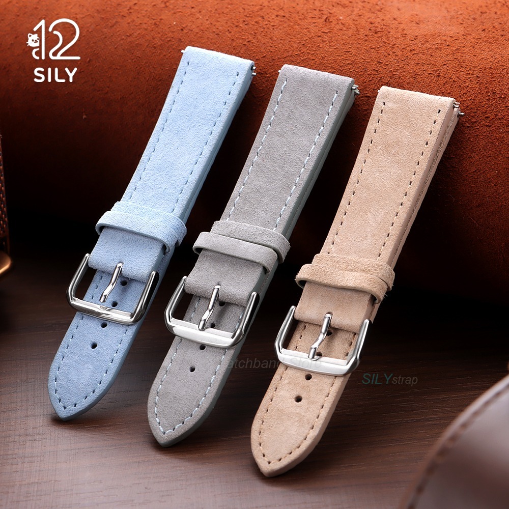 18mm 19mm 20mm 22mm Watch Band - Suede Strap Watch 评论和价格