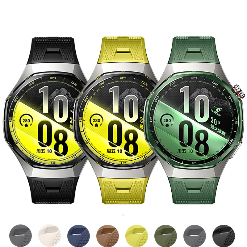No Gaps Strap For Huawei Watch - Silicone Watch Band 22Mm 评论和价格