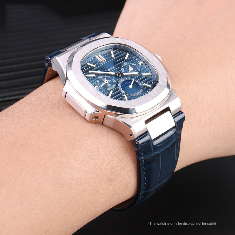 25X13mm notch Genuine Leather  - Patek Philippe Watch Aquanaut 评论和价格